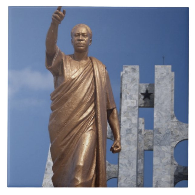 Africa, Ghana, Accra. Nkrumah Mausoleum, final Tile (Front)