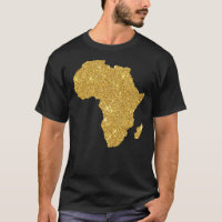 Africa Gold Map Essential T-Shirt