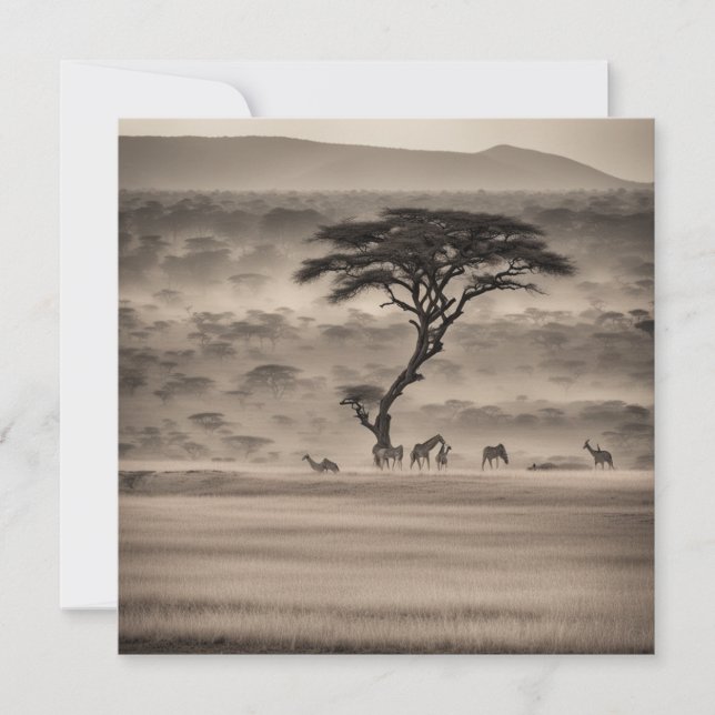 Africa Holiday Card (Front)