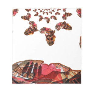 Africa in Motion: Kaleidoscope Map Design Notepad