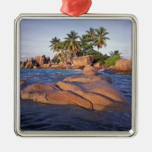 Africa, Indian Ocean, Seychelles, Praslin Metal Ornament