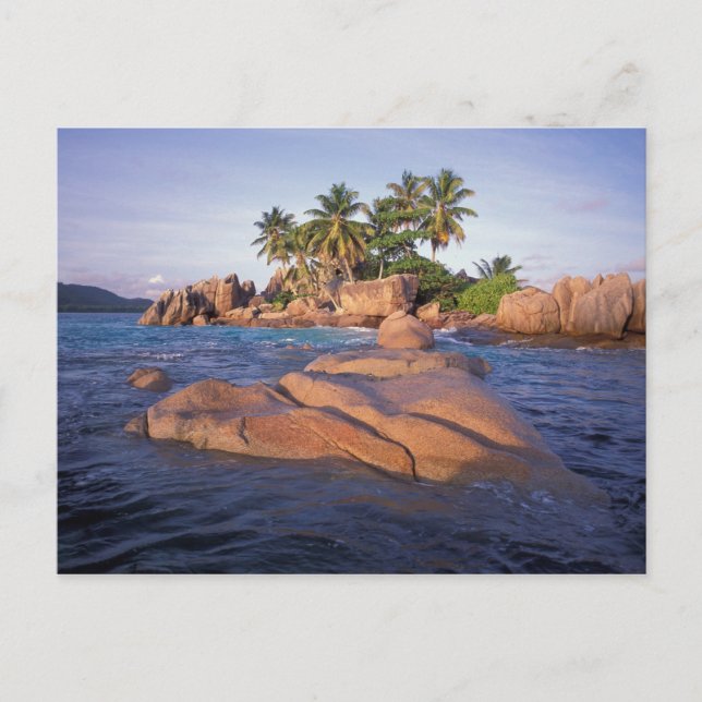 Africa, Indian Ocean, Seychelles, Praslin Postcard (Front)