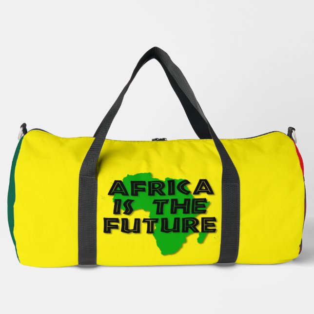 AFRICA IS THE FUTURE DUFFLE BAG (Front)