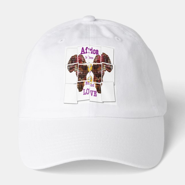 Africa is where I found Love Hat (Front)