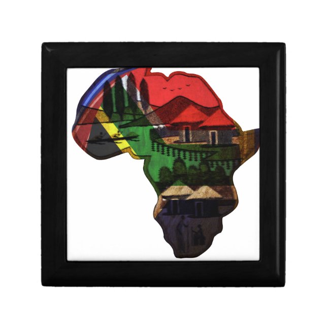 Africa Jewelry Box (Front)