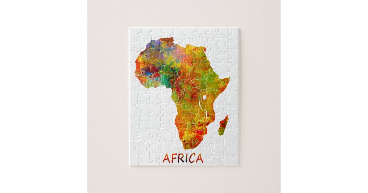 Africa Jigsaw Puzzle | Zazzle