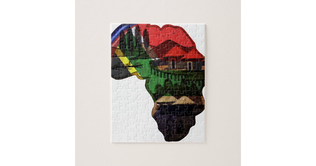 Africa Jigsaw Puzzle Zazzle