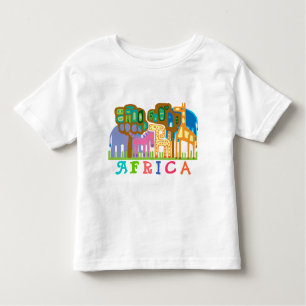 AFRICA - jungle animals Toddler T-shirt