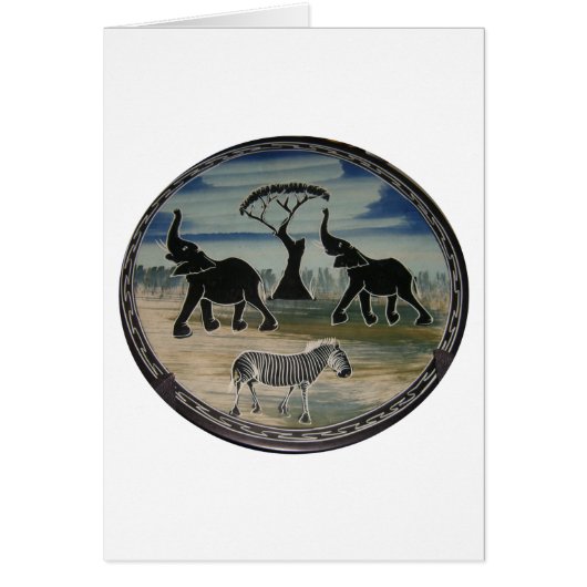 Africa Kenya Beautiful Elegant Wildlife (Front)