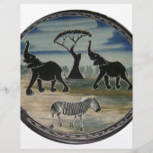 Africa Kenya Beautiful Elegant Wildlife (Front)