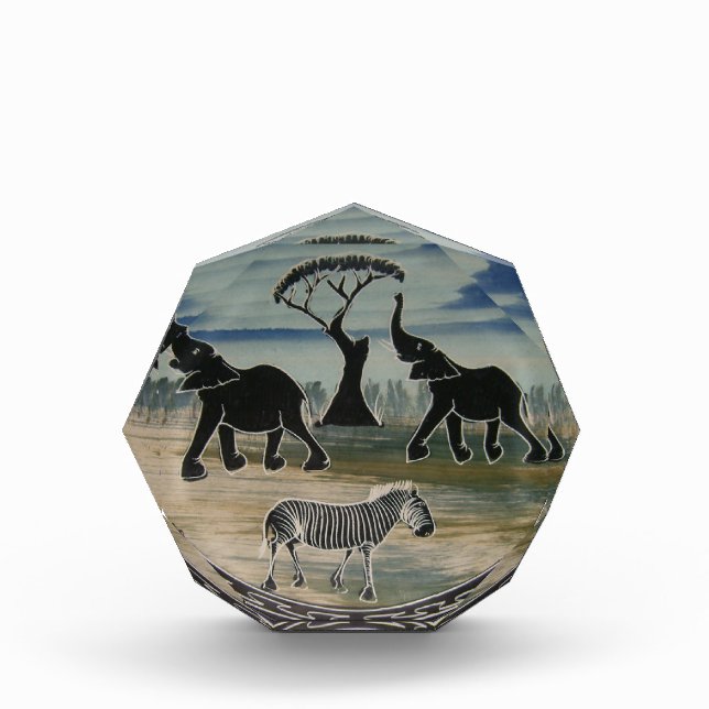 Africa Kenya Beautiful Elegant Wildlife Award (Front)
