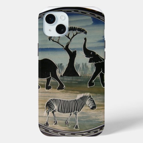 Africa Kenya Beautiful Elegant Wildlife iPhone 15 Plus Case