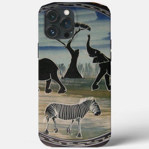 Africa Kenya Beautiful Elegant Wildlife iPhone 13 Pro Max Case