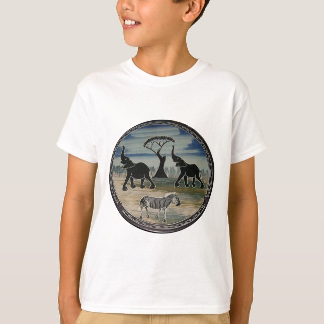 Africa Kenya Beautiful Elegant Wildlife T-Shirt (Front)