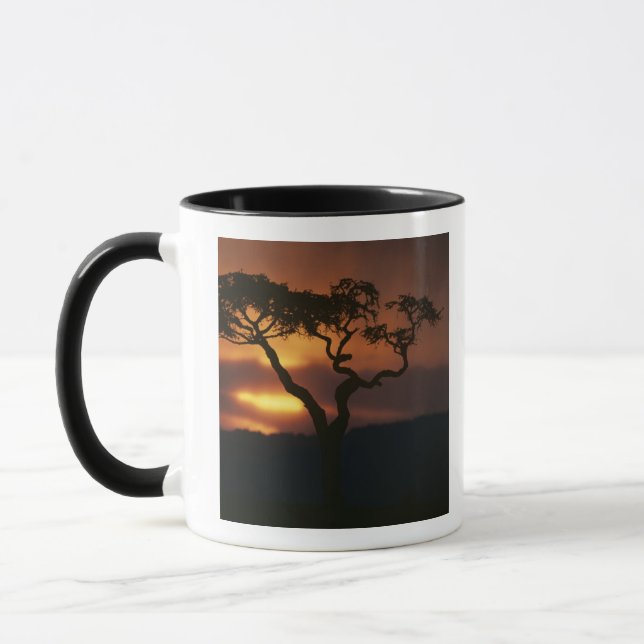Africa, Kenya, Masai Mara Game Reserve, Setting Mug (Left)