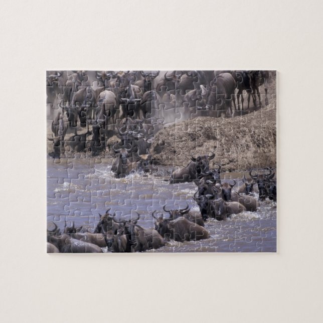 Africa, Kenya, Masai Mara National Park. Jigsaw Puzzle (Horizontal)