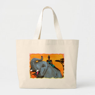 "Africa!" Large Tote Bag