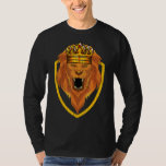 Africa Lion  Animal King Crown Africa Safari Lion T-Shirt