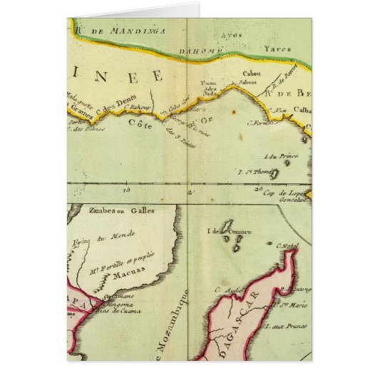 Africa, Madagascar Cards (Front)