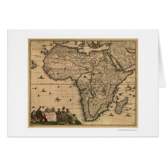 Africa Map 1688 Cards (Front Horizontal)