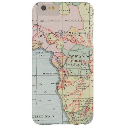 AFRICA MAP 1894 BARELY THERE iPhone 6 PLUS CASE