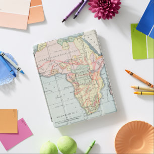 AFRICA: MAP, 1894 iPad SMART COVER