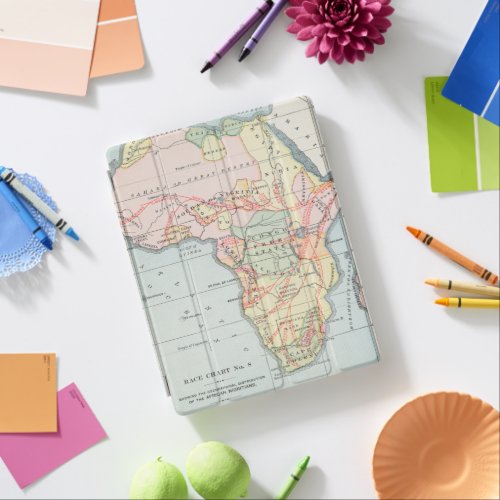 AFRICA MAP 1894 iPad SMART COVER