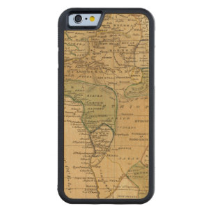 Africa  Map by Worcester Carved Maple iPhone 6 Bumper Case