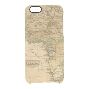 Africa Map by Worcester Clear iPhone 6/6S Case
