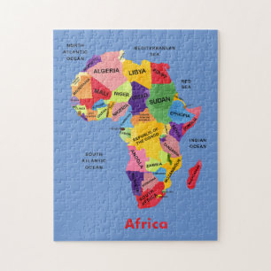 Africa Map Puzzle