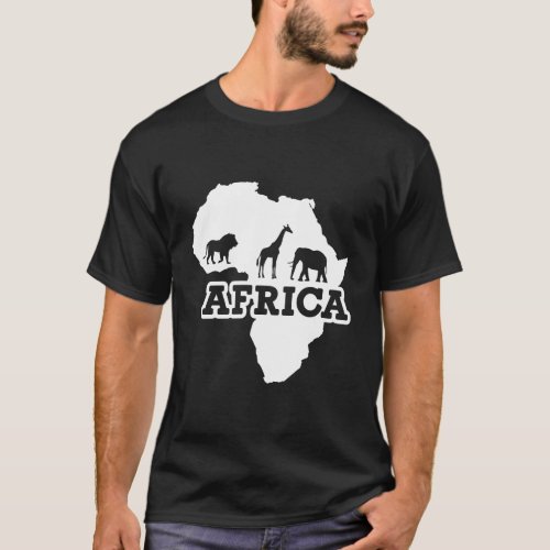 Africa Map T_Shirt