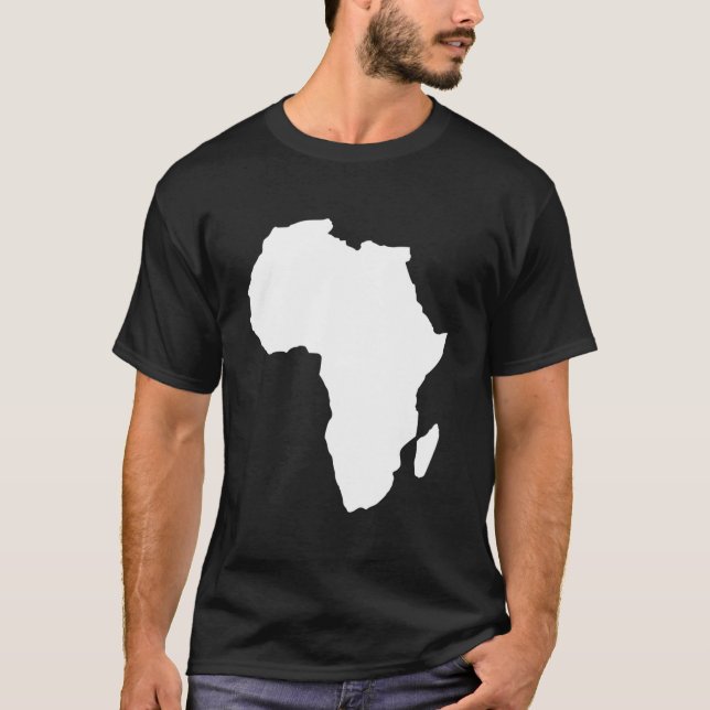 Africa Map T-Shirt (Front)