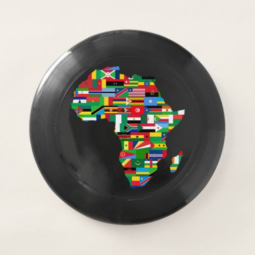 Africa Map   Wham_O Frisbee