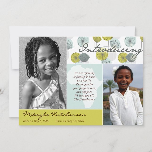 Africa Message: Retro Puffs Announcement (Front)