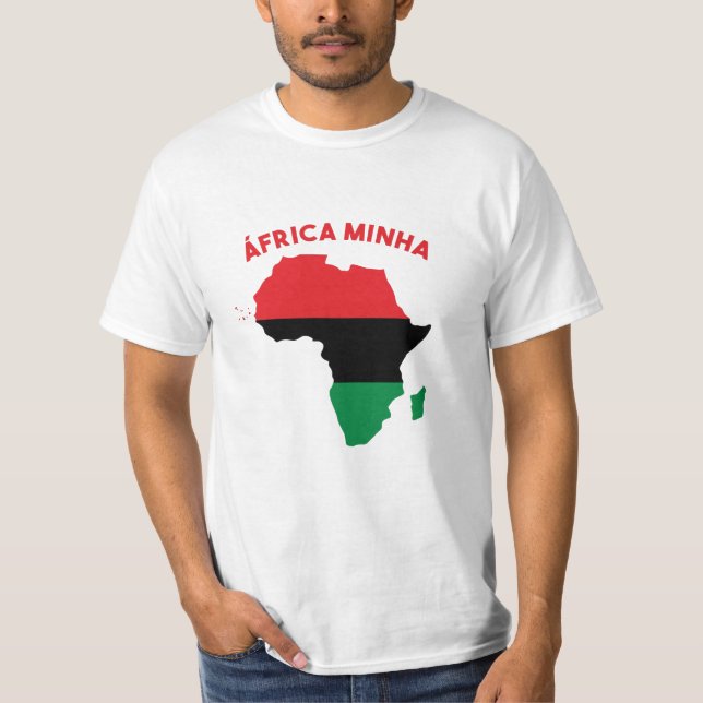 Africa Minha Pan-African T-Shirt (Front)