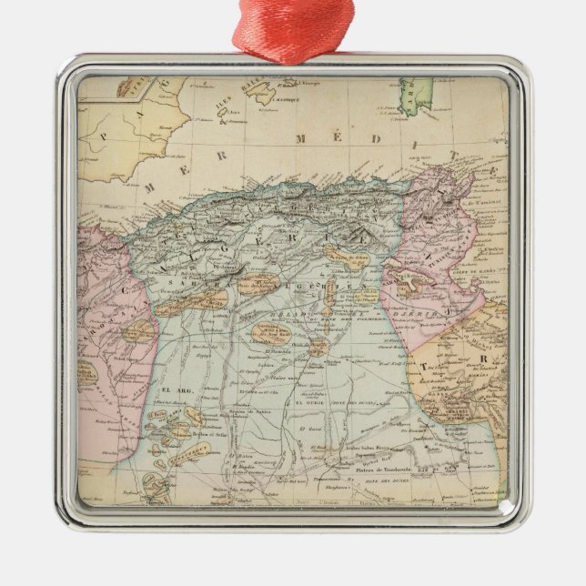 Africa, Morocco Metal Ornament (Front)