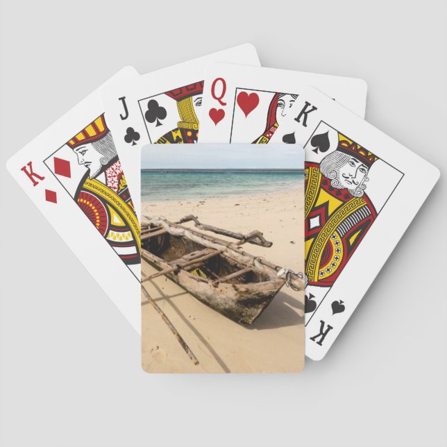 Africa, Mozambique, Mogundula Island Poker Cards (Back)