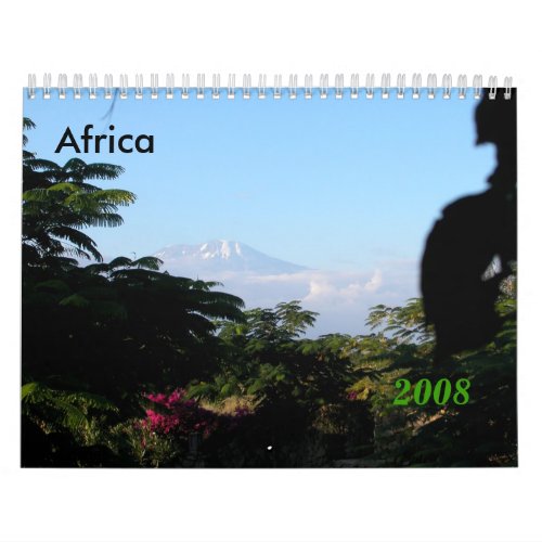 Africa Mt Kilimanjaro Calendar