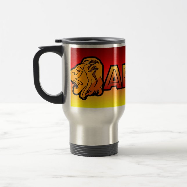 Africa mug - choose style & color (Left)