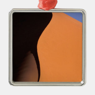 Africa, Namibia, Evening light on dunes, Metal Ornament