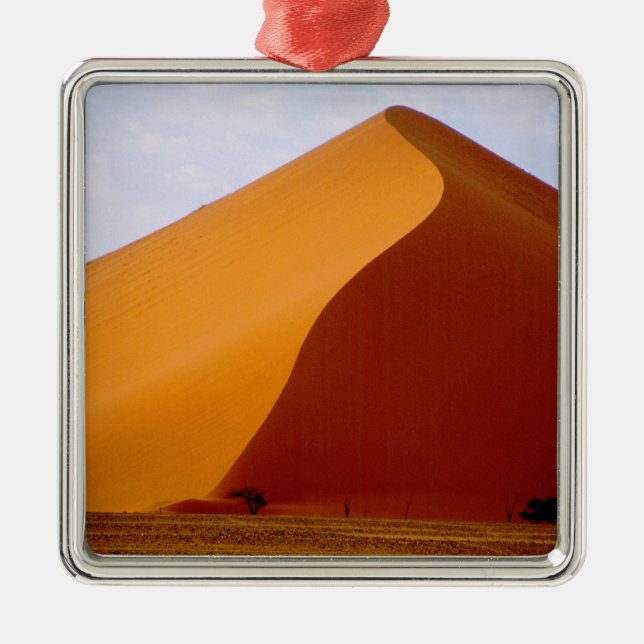Africa, Namibia, Naukluft National Park, 2 Metal Ornament (Front)