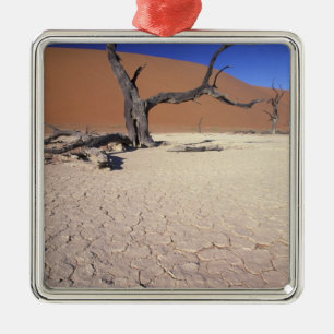 Africa, Namibia, Sossusvlei Region. Sand dunes Metal Ornament