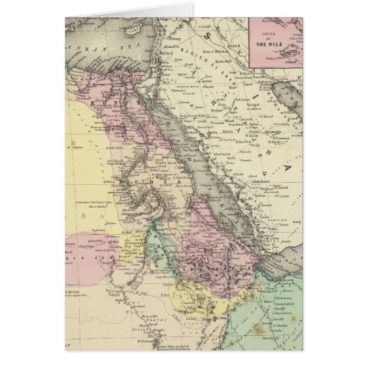 Africa North Eastern Sheet Cards (Front)