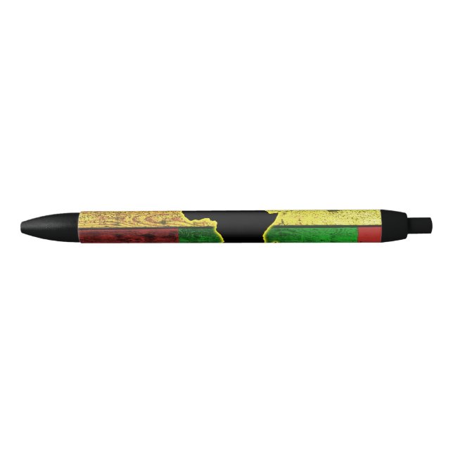 Africa on Wooden Boards Pen (Front)