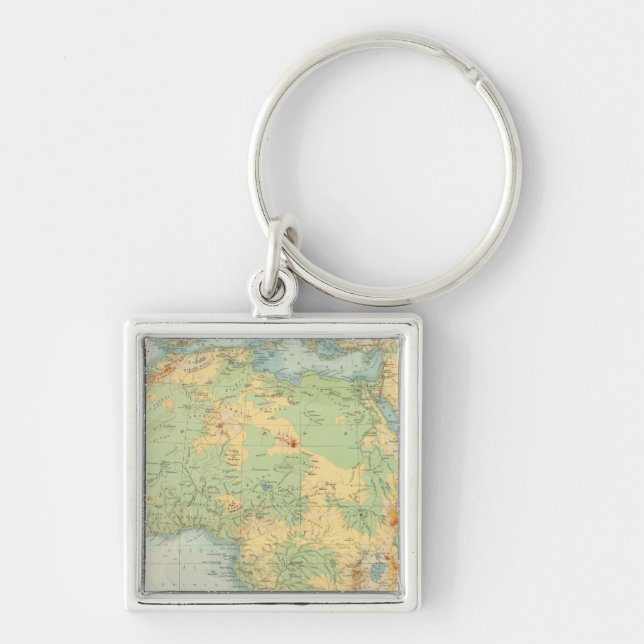 Africa Physical 10506 Keychain (Front)