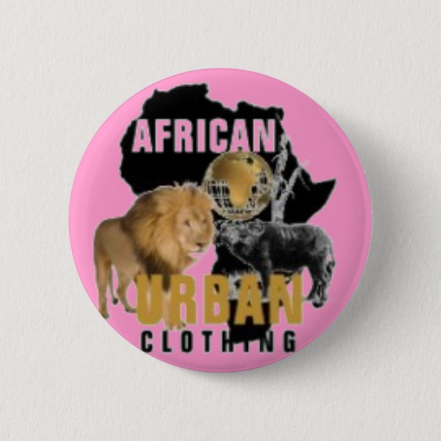 Africa pin button (Front)