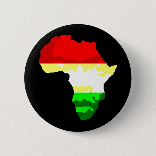 Africa Pinback Button (Front)
