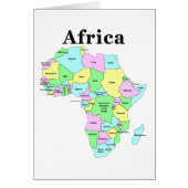 Africa - Political Map (Front)