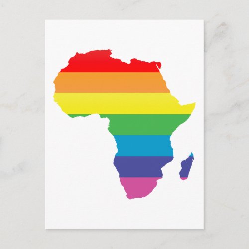africa pride postcard