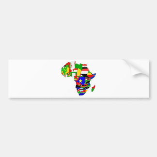 Africa Proud Bumper Sticker